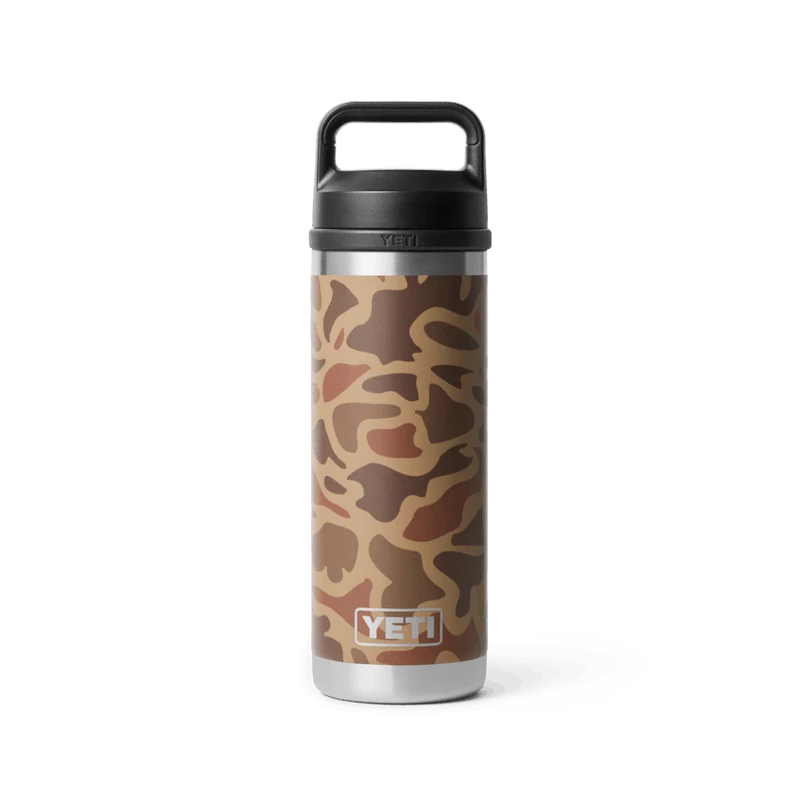 RAMBLER 18 OZ BOTTLE CHUG Flasche WETLANDS BROWN