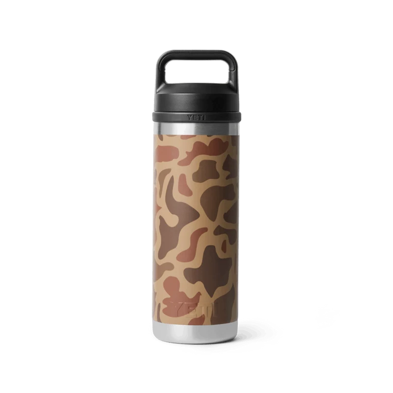 RAMBLER 18 OZ BOTTLE CHUG Flasche WETLANDS BROWN
