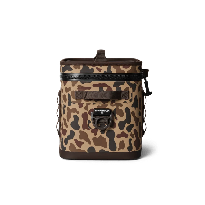HOPPER FLIP 12 Klassische Kühltasche Top Seller mit Schulter Gurt WETLANDS CAMO