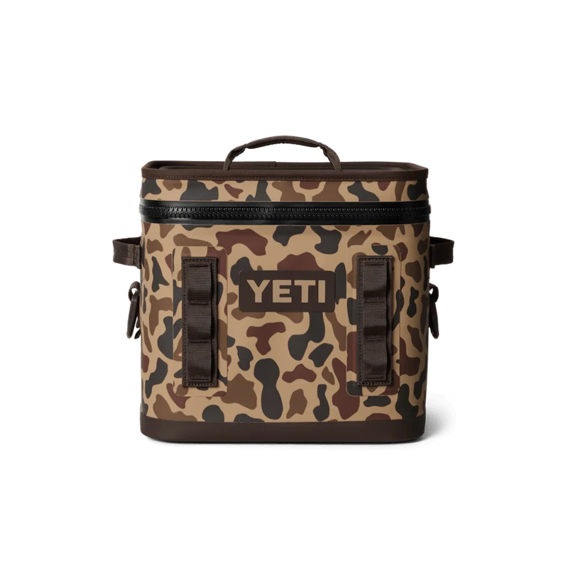 HOPPER FLIP 12 Klassische Kühltasche Top Seller mit Schulter Gurt WETLANDS CAMO