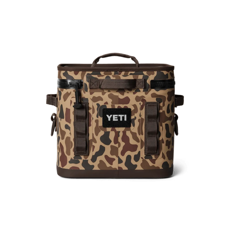 HOPPER FLIP 12 Klassische Kühltasche Top Seller mit Schulter Gurt WETLANDS CAMO
