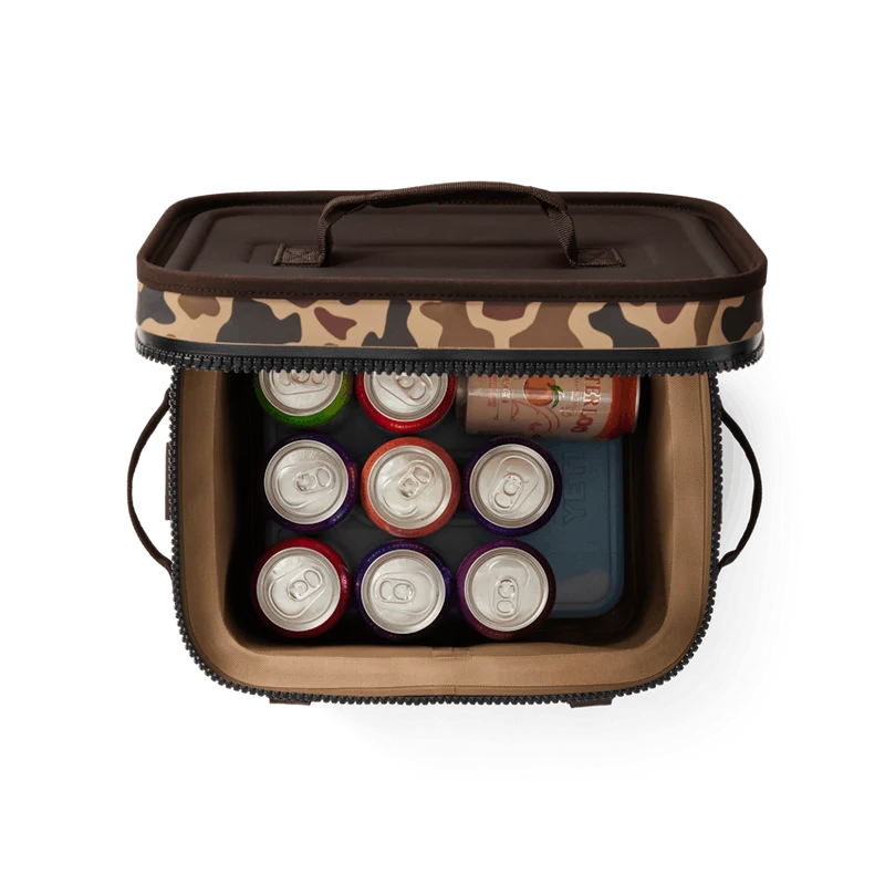 HOPPER FLIP 12 Klassische Kühltasche Top Seller mit Schulter Gurt WETLANDS CAMO