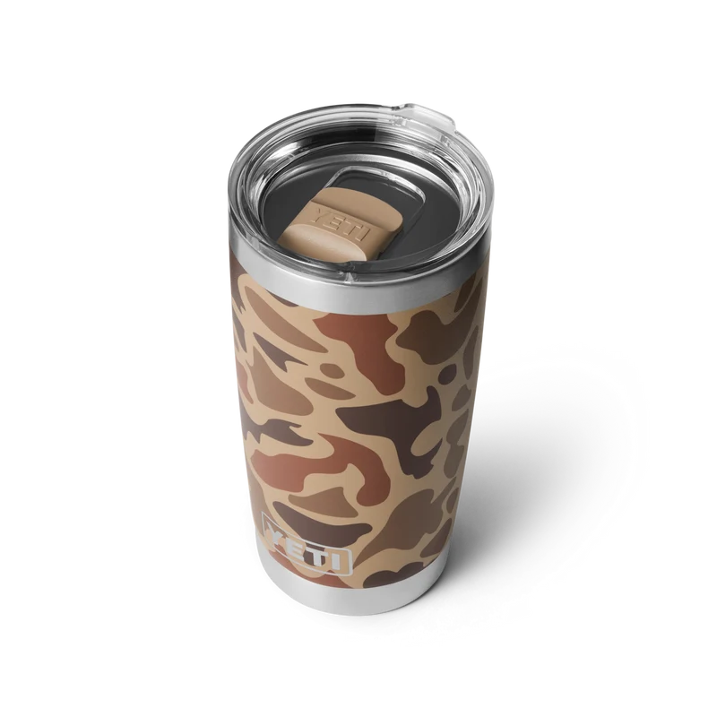 RAMBLER 20 OZ TUMBLER Becher WETLANDS CAMO