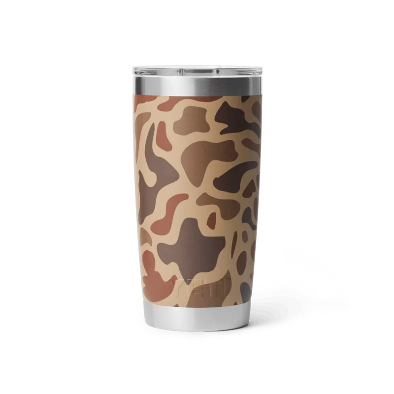 RAMBLER 20 OZ TUMBLER Becher WETLANDS CAMO