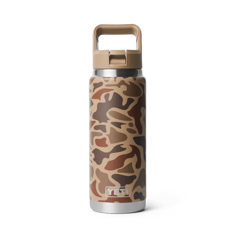 RAMBLER 26 OZ C STRAW BOTTLE Flasche WETLANDS CAMO