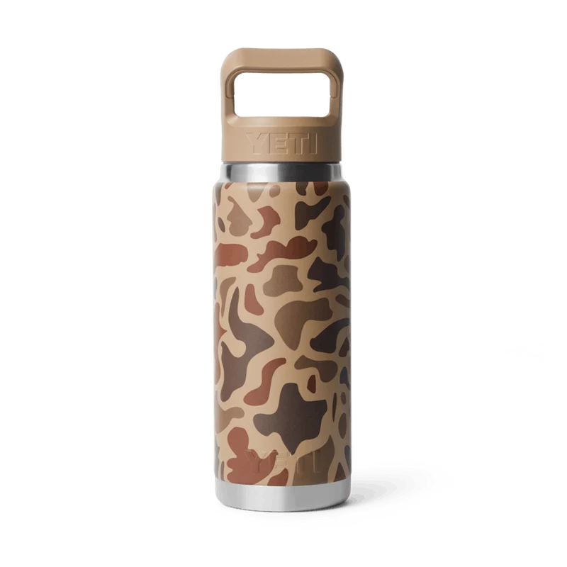 RAMBLER 26 OZ C STRAW BOTTLE Flasche WETLANDS CAMO