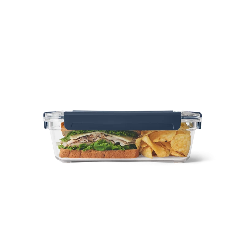 FOOD STORAGE LARGE Essensaufbewahrung groß Auslaufsicher NAVY