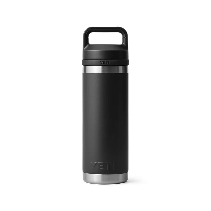 RAMBLER 18 OZ BOTTLE CHUG Flasche BLACK