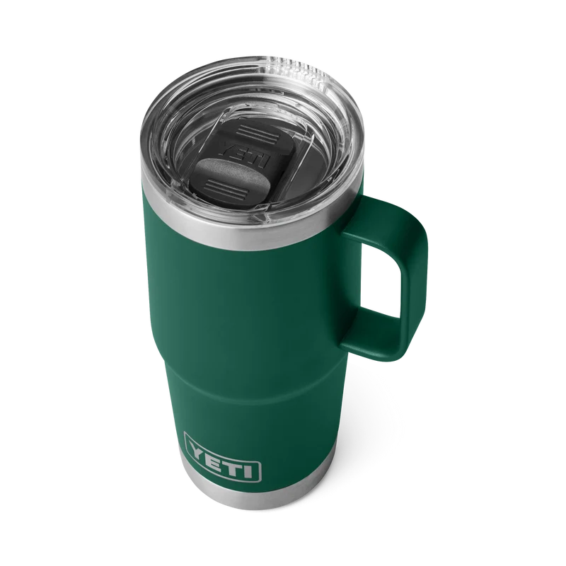 RAMBLER 20 OZ TRAVEL MUG Reisebecher BLACK FOREST GREEN