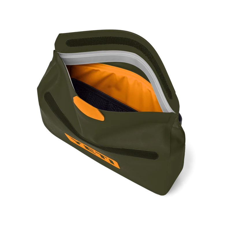 SIDEKICK DRY 3L Wasserdichte Zübehörtasche OLIVE/KING CRAB ORANGE