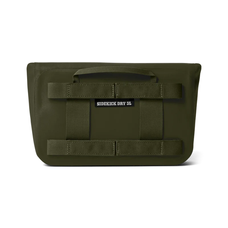 SIDEKICK DRY 3L Wasserdichte Zübehörtasche OLIVE/KING CRAB ORANGE