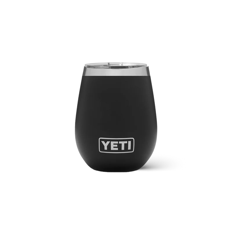 RAMBLER 10 OZ WINE TUMBLER Weinbecher BLACK