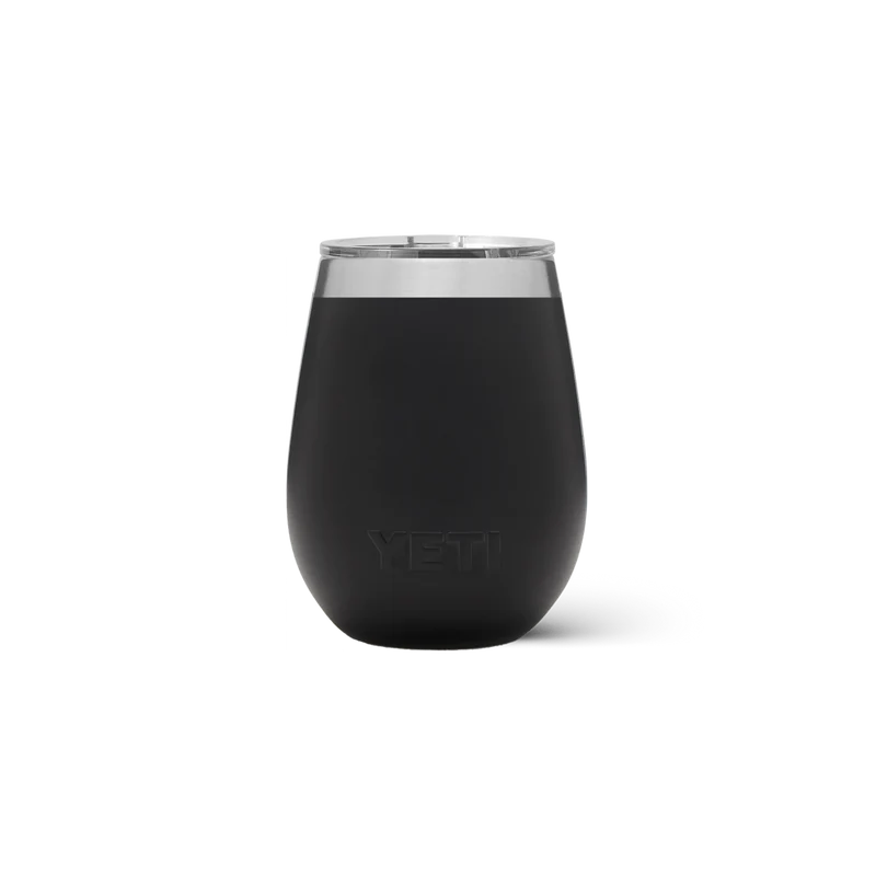 RAMBLER 10 OZ WINE TUMBLER Weinbecher BLACK