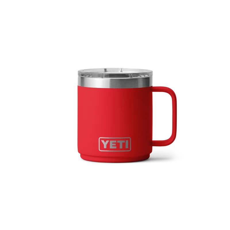 RAMBLER 10 OZ MUG Tasse mit Keramikbeschichtung RESCUE RED