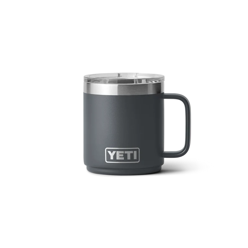 RAMBLER 10 OZ MUG Tasse mit Keramikbeschichtung CHARCOAL