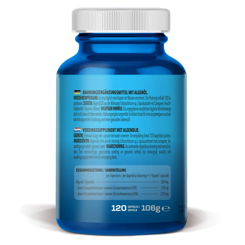2 x Vegan Omega 3 (120 Kapseln)
