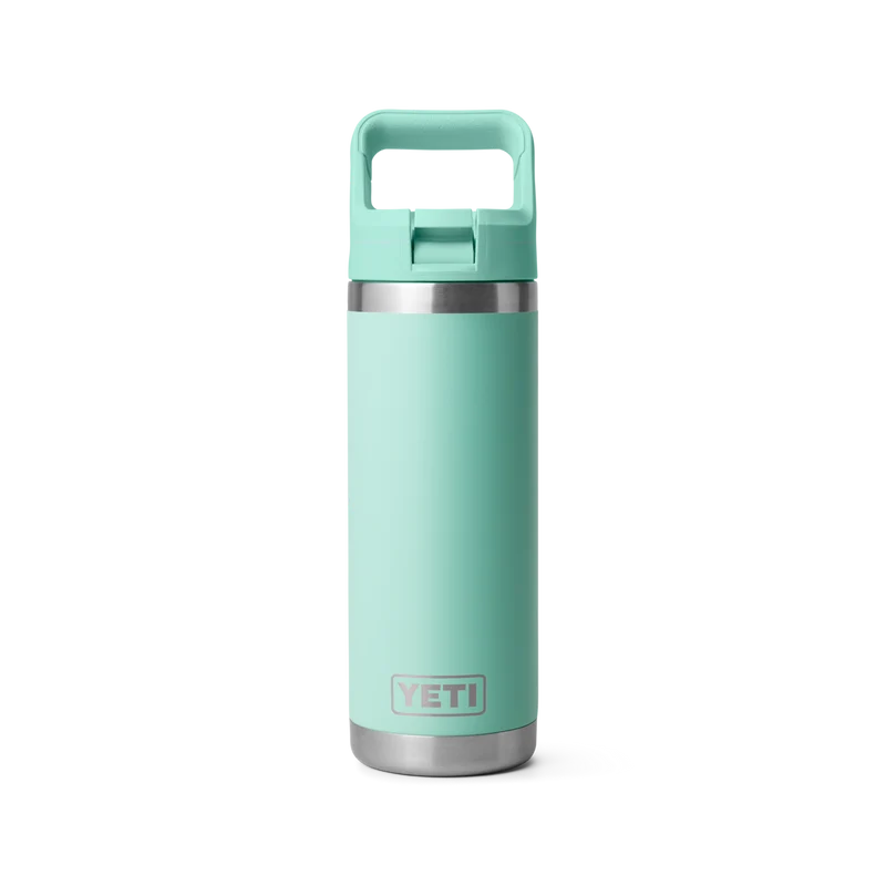 RAMBLER 18 OZ COLOR STRAW BOTTLE Flasche SEAFOAM