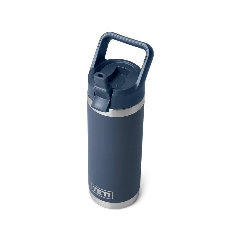 RAMBLER 18 OZ COLOR STRAW BOTTLE Flasche NAVY
