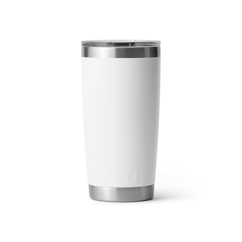 RAMBLER 20 OZ TUMBLER Becher WHITE