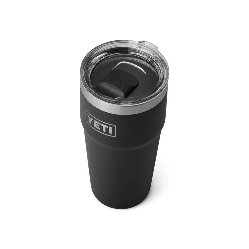 RAMBLER 20 OZ STACKABLE CUP Stapelbarer Becher BLACK