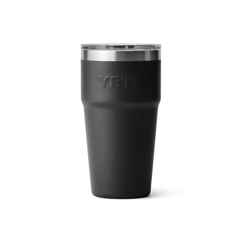 RAMBLER 20 OZ STACKABLE CUP Stapelbarer Becher BLACK