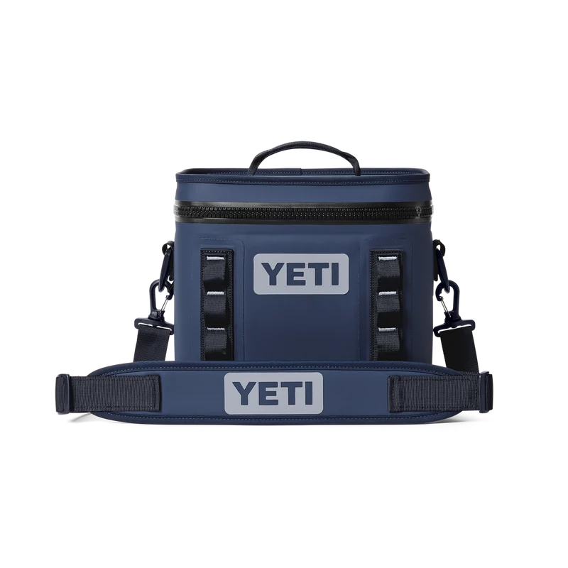HOPPER FLIP 8 Klassische Kühltasche klein mit Schulter Gurt CLASSIC NAVY