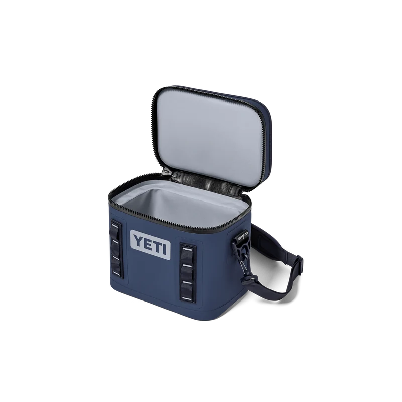 HOPPER FLIP 8 Klassische Kühltasche klein mit Schulter Gurt CLASSIC NAVY