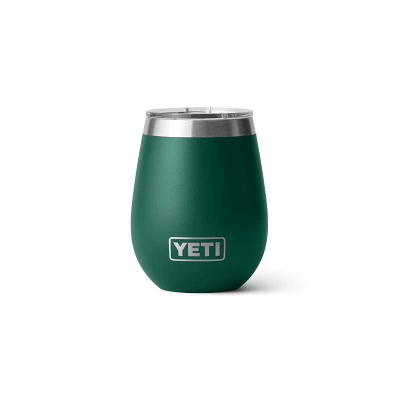 RAMBLER 10 OZ WINE TUMBLER Weinbecher BLACK FOREST GREEN