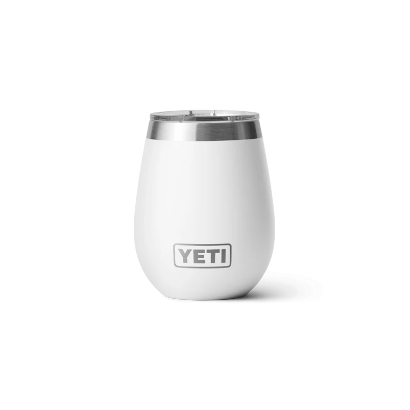 RAMBLER 10 OZ WINE TUMBLER Weinbecher WHITE