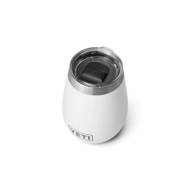 RAMBLER 10 OZ WINE TUMBLER Weinbecher WHITE