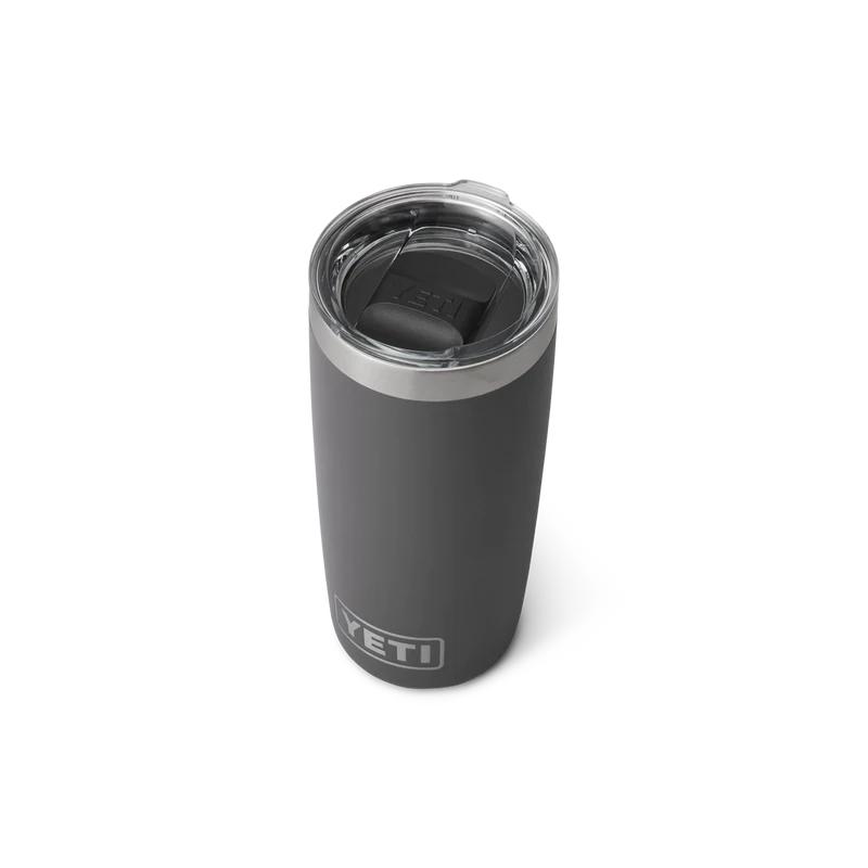 RAMBLER 10 OZ TUMBLER Becher CHARCOAL