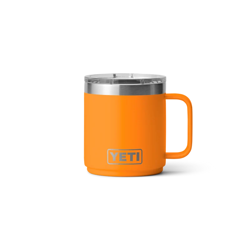RAMBLER 10 OZ MUG Tasse mit Keramikbeschichtung KING CRAB ORANGE