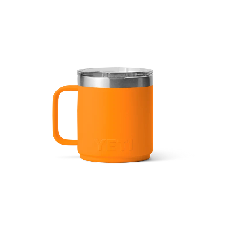 RAMBLER 10 OZ MUG Tasse mit Keramikbeschichtung KING CRAB ORANGE