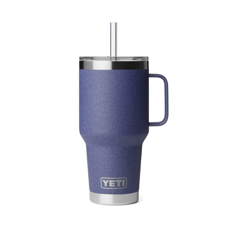 RAMBLER 35 OZ STRAW MUG Trinkbecher MOON DUST