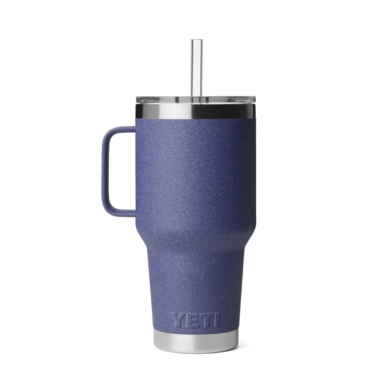 RAMBLER 35 OZ STRAW MUG Trinkbecher MOON DUST
