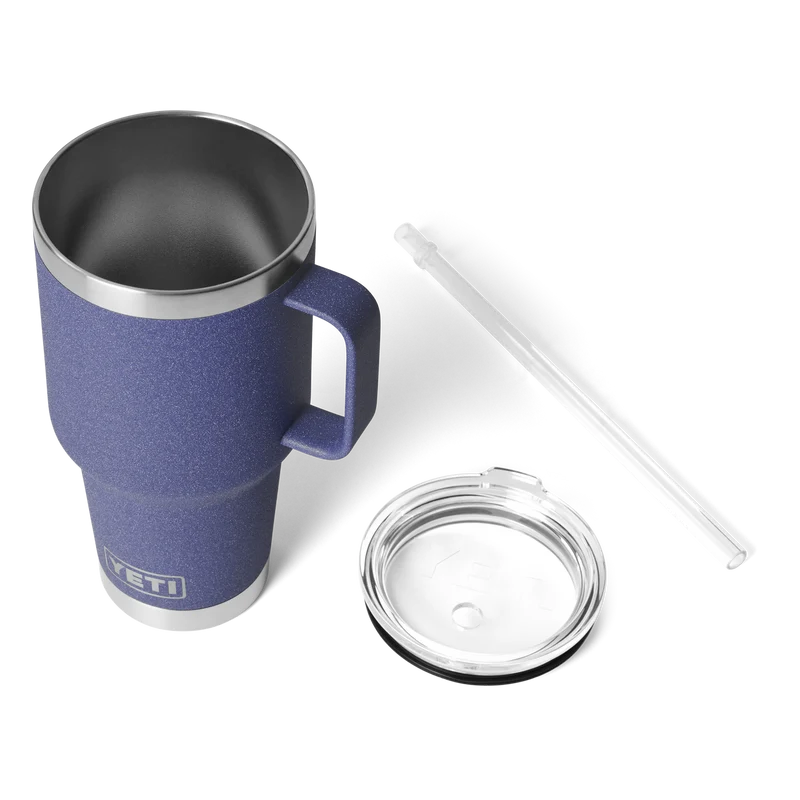 RAMBLER 35 OZ STRAW MUG Trinkbecher MOON DUST