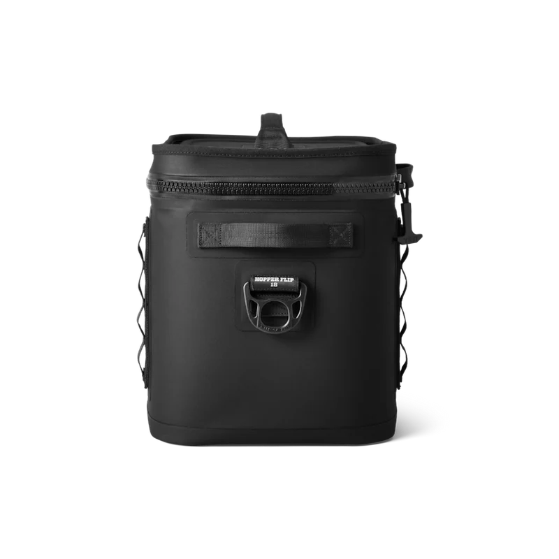HOPPER FLIP 18 Klassische Kühltasche groß mit Schulter Gurt BLACK