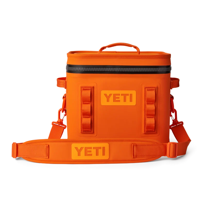 HOPPER FLIP 12 Klassische Kühltasche Top Seller mit Schulter Gurt KING CRAB ORANGE