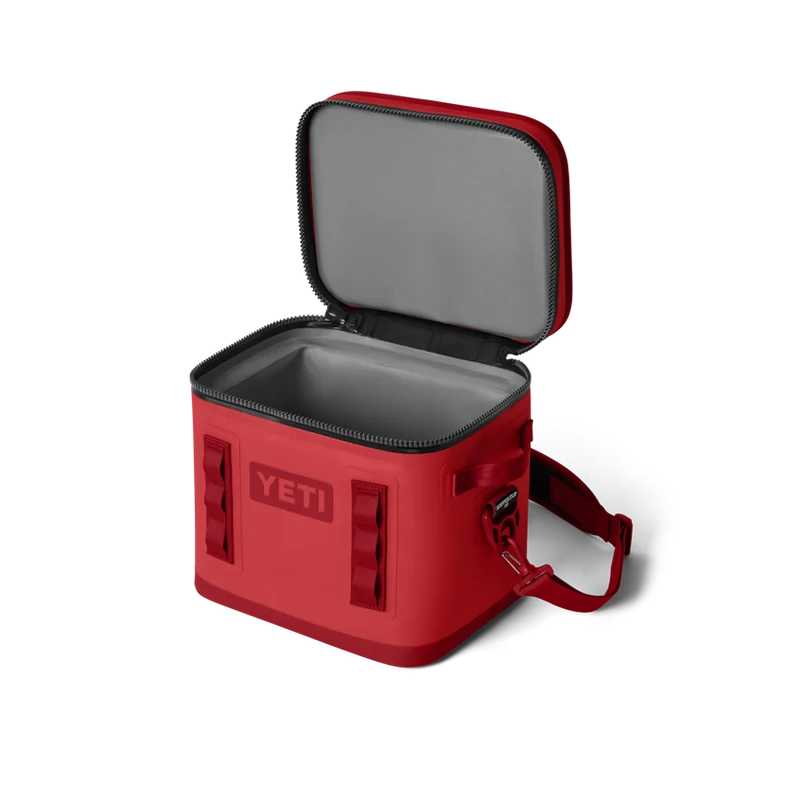 HOPPER FLIP 12 Klassische Kühltasche Top Seller mit Schulter Gurt RESCUE RED