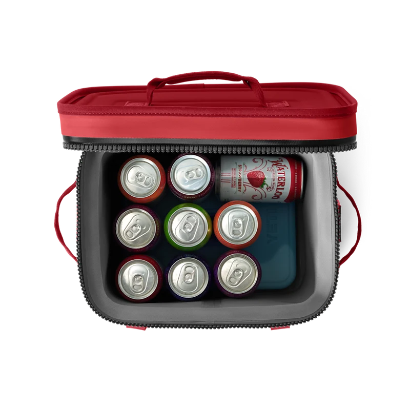 HOPPER FLIP 12 Klassische Kühltasche Top Seller mit Schulter Gurt RESCUE RED