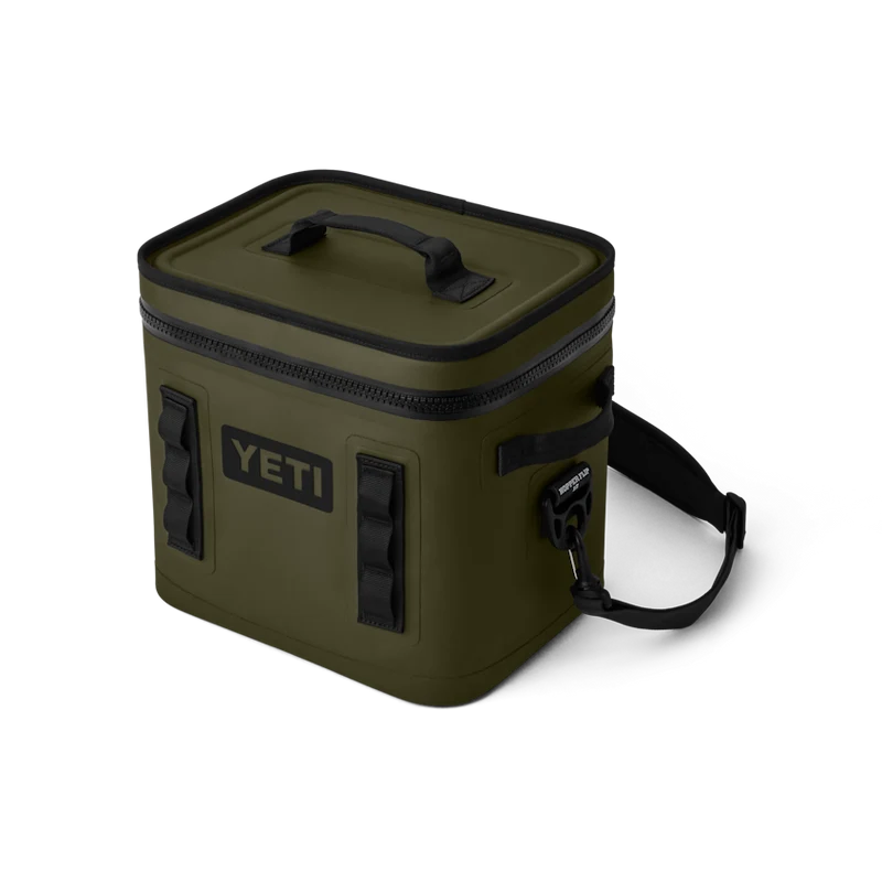 HOPPER FLIP 12 Klassische Kühltasche Top Seller mit Schulter Gurt OLIVE