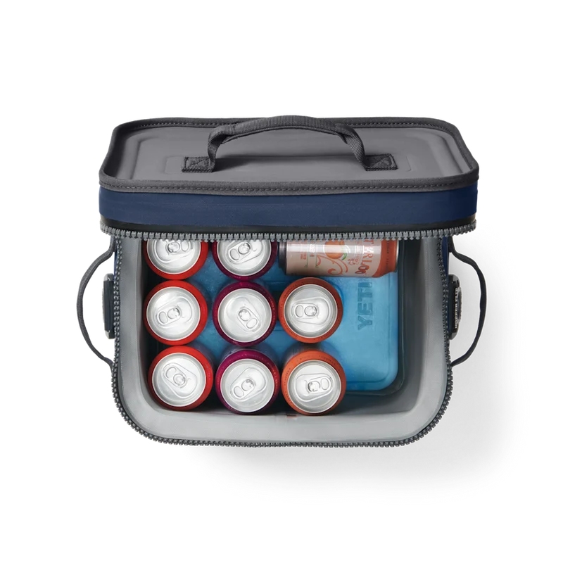 HOPPER FLIP 12 Klassische Kühltasche Top Seller mit Schulter Gurt NAVY
