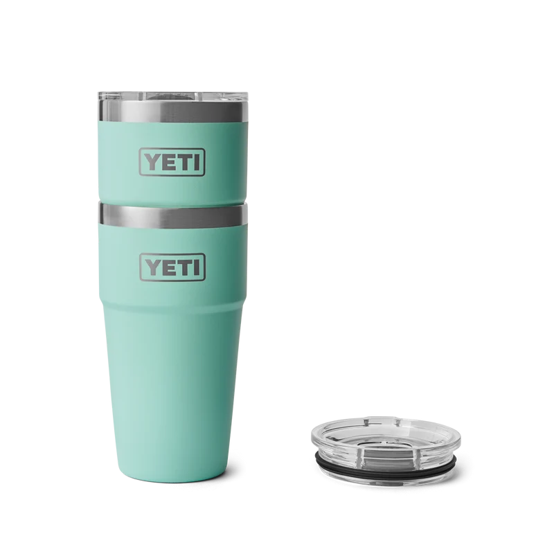 RAMBLER 20 OZ STACKABLE CUP Stapelbarer Becher SEAFOAM