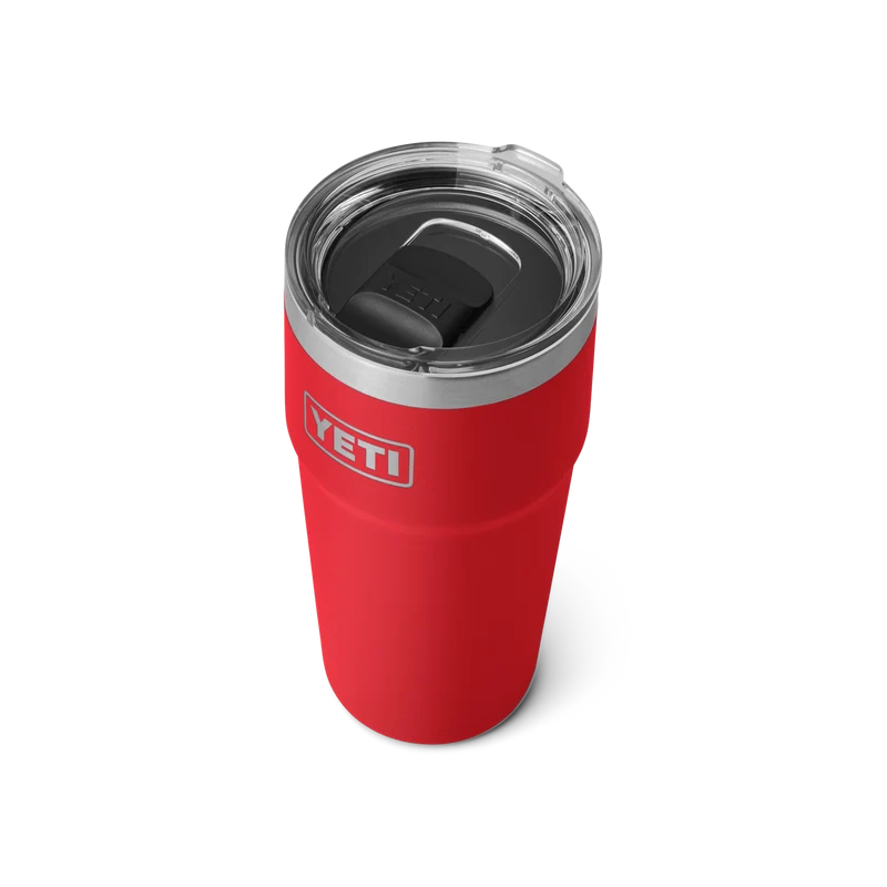 RAMBLER 20 OZ STACKABLE CUP Stapelbarer Becher RESCUE RED
