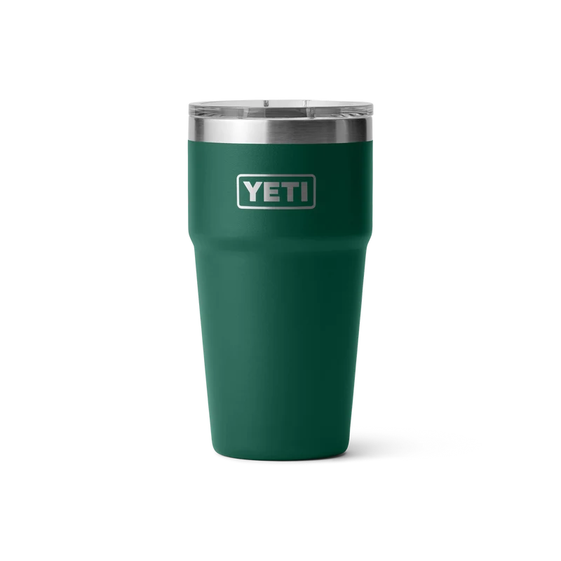RAMBLER 20 OZ STACKABLE CUP Stapelbarer Becher BLACK FOREST GREEN