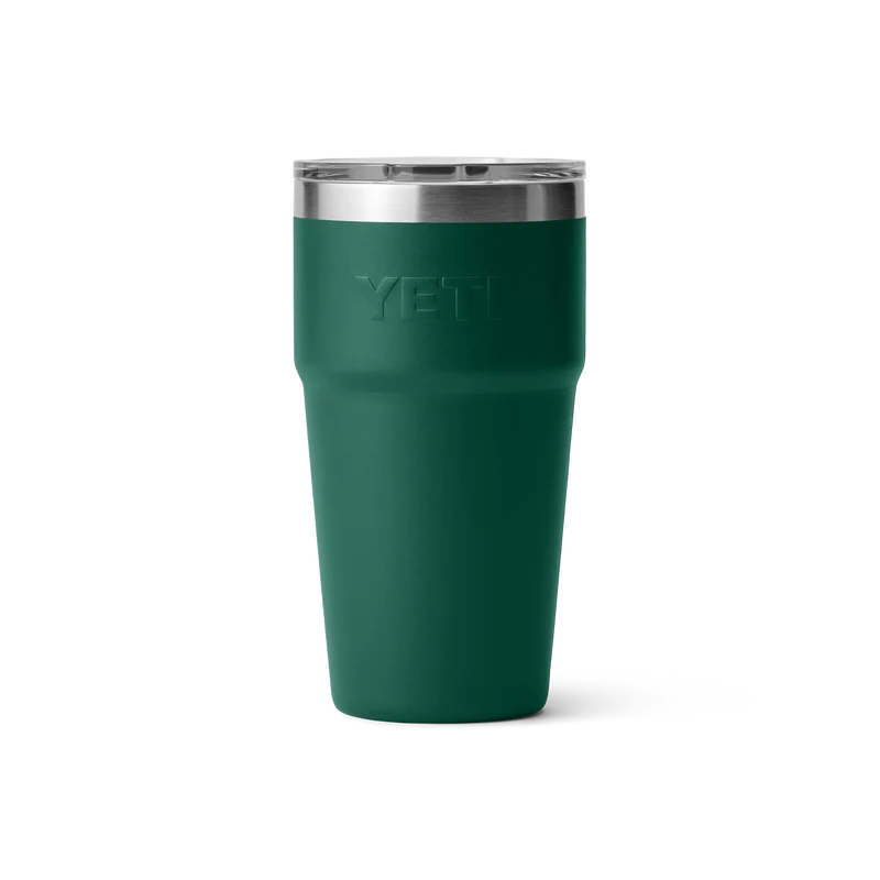 RAMBLER 20 OZ STACKABLE CUP Stapelbarer Becher BLACK FOREST GREEN