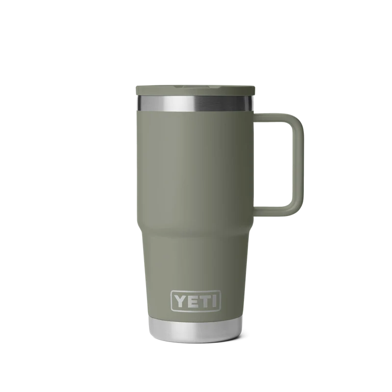 RAMBLER 20 OZ TRAVEL STRAW MUG Reisebecher PAMPA GREEN