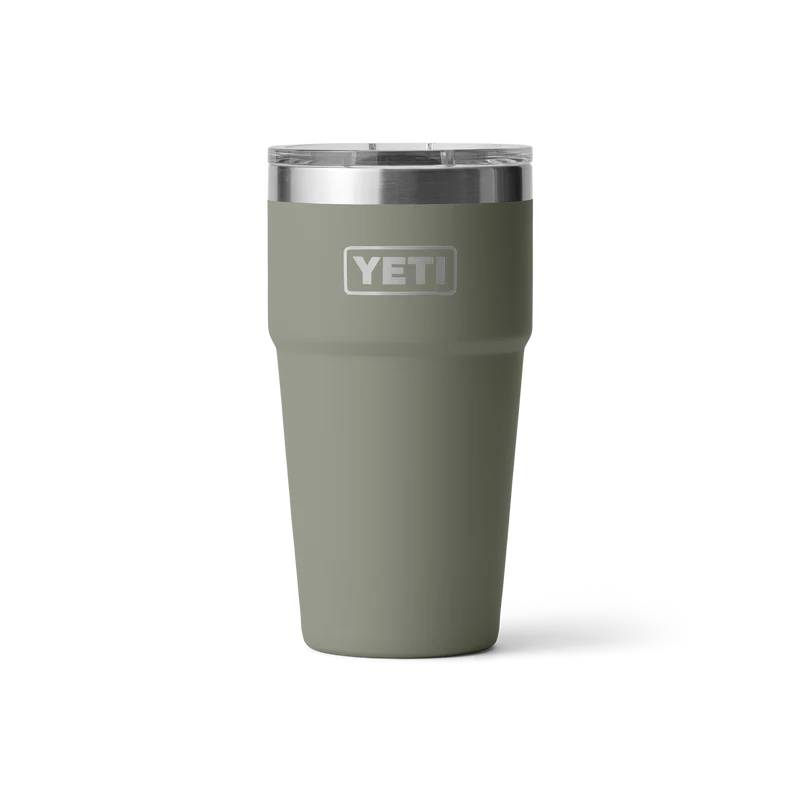 RAMBLER 20 OZ STACKABLE CUP Stapelbarer Becher PAMPA GREEN