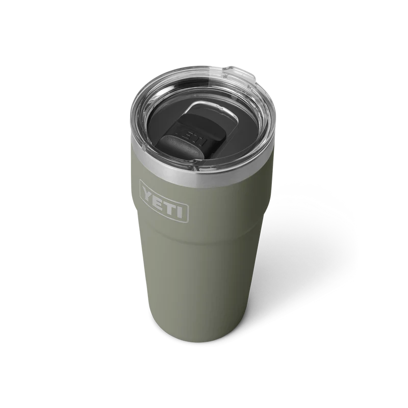 RAMBLER 20 OZ STACKABLE CUP Stapelbarer Becher PAMPA GREEN