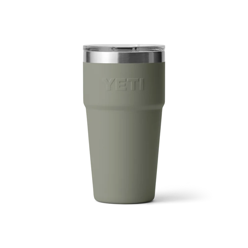 RAMBLER 20 OZ STACKABLE CUP Stapelbarer Becher PAMPA GREEN